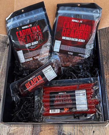 Reaper Mega Meat Gift Box - The Pepper Pantry (Formerly Marie Sharp's)
